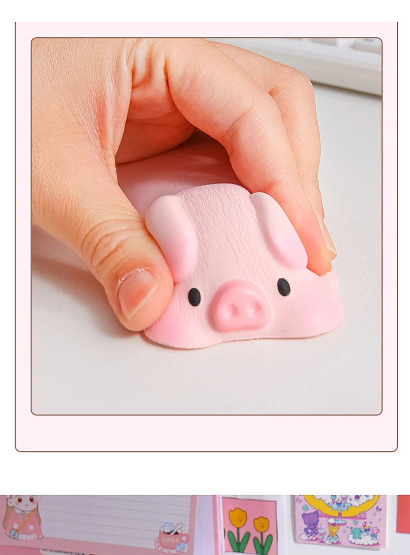 Animal-Shaped Desk Wrist Rest – Rabbit, Pig, Cat or Dog