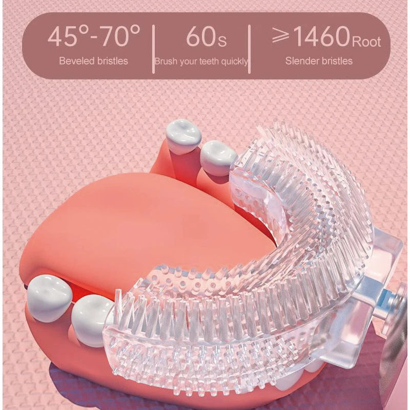 Kids' Rechargeable U-Shaped Toothbrush