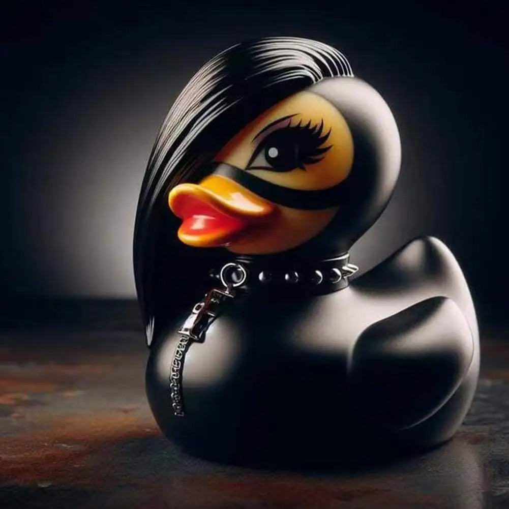 Duck Devil Duck Death Rock Duck Statue Car Styling Central Console Dashboard Auto Styling Decorative Home Desktop Decoration
