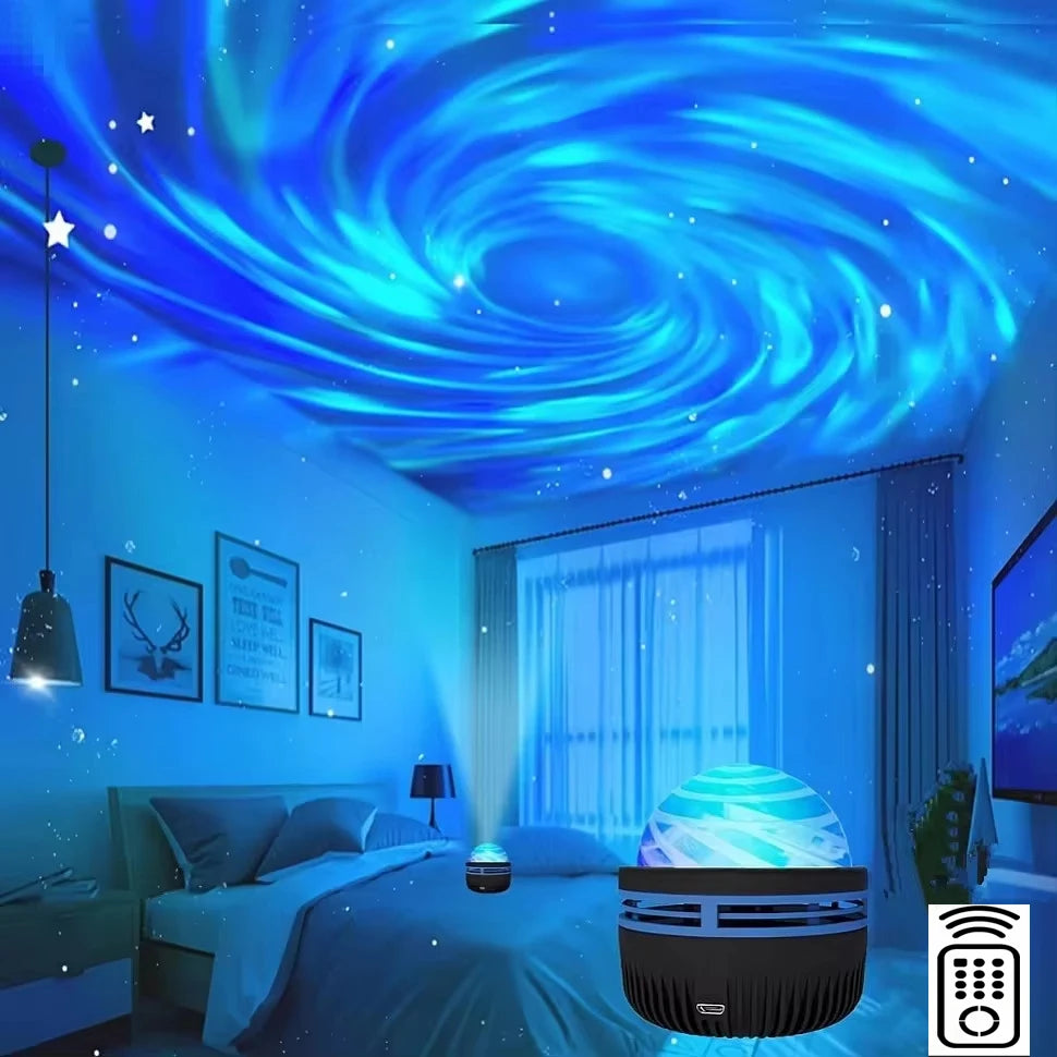 LED Galaxy Projector with Remote – 1 or 2 Pieces