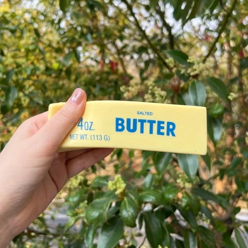 Squishy Butter Stick Fidget Toy – Elastic Cheese Stick, Anxiety Relief, CE Certified