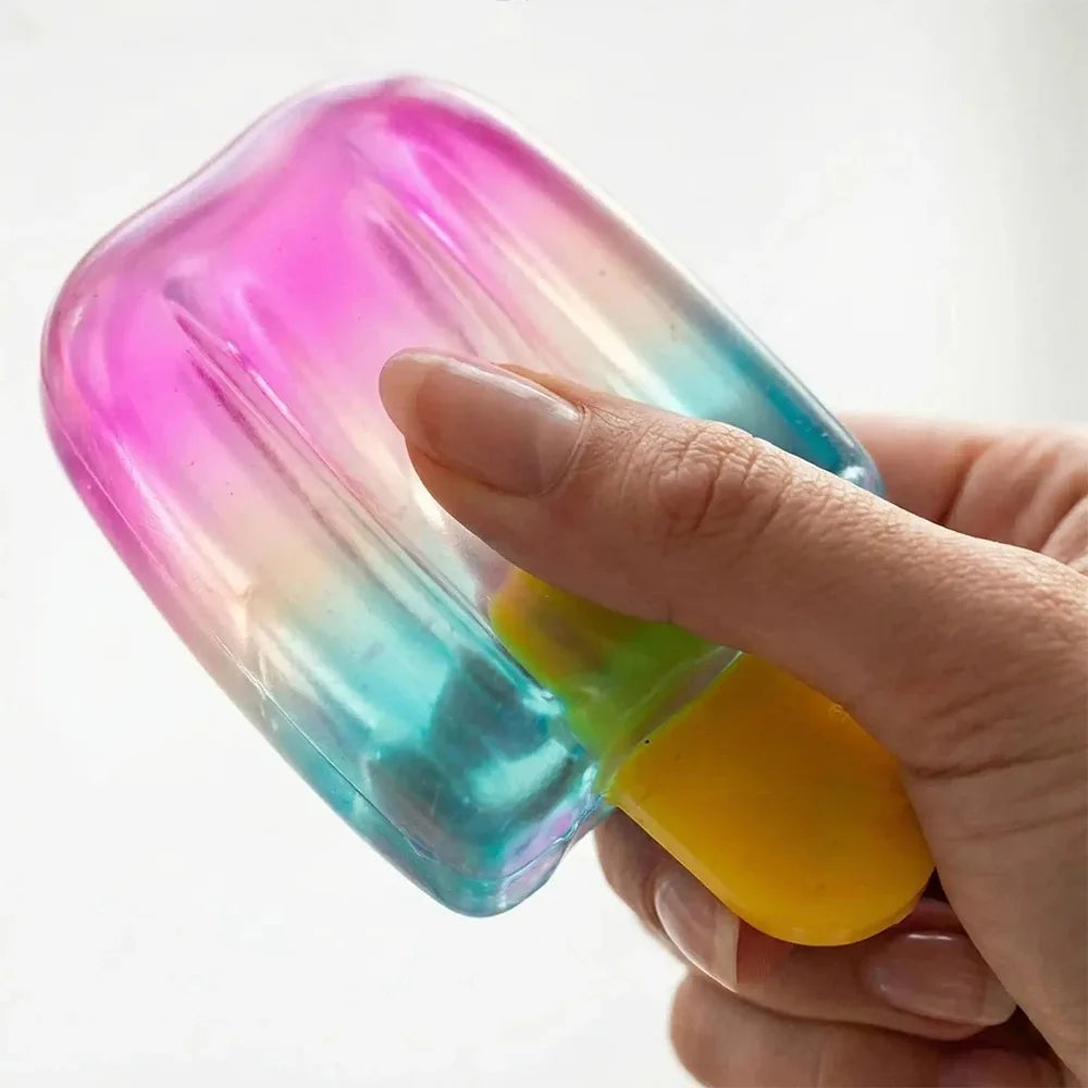 Nee doh Squeeze Blind Box Gift Supplies sensory toy, pinch and pressure reducing cube, squeeze able Fidget pressure reducing