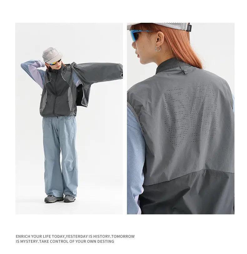 Men’s Hooded Jacket & Vest Set