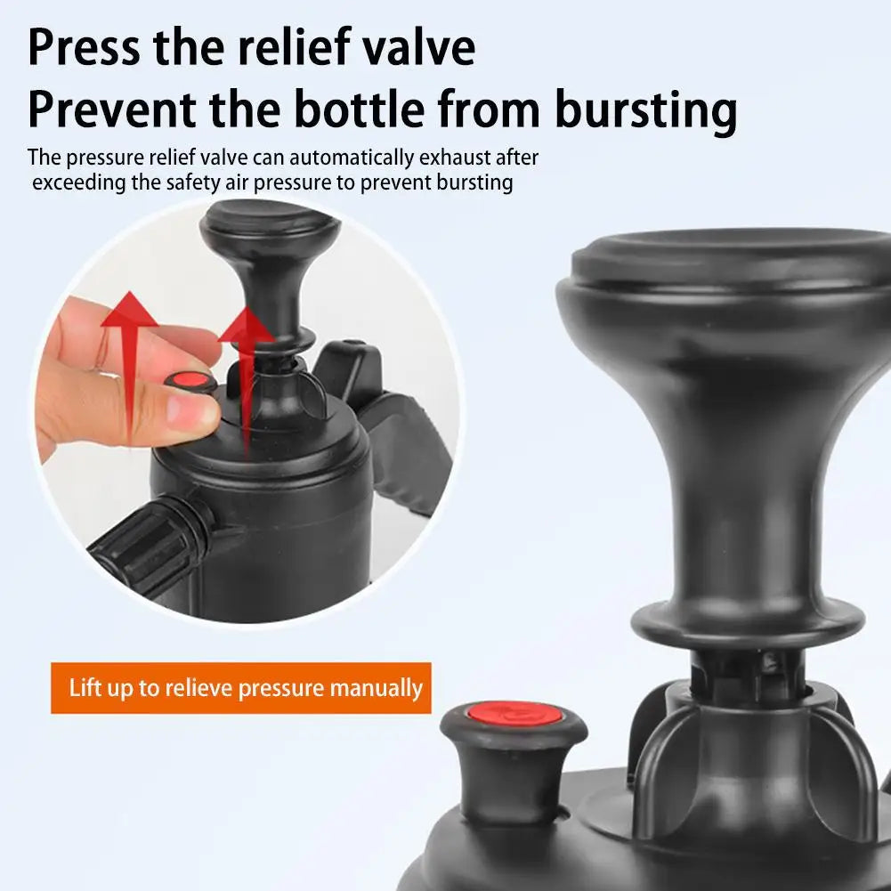 Hand-Pump Foam Sprayer – 2-Liter Tank