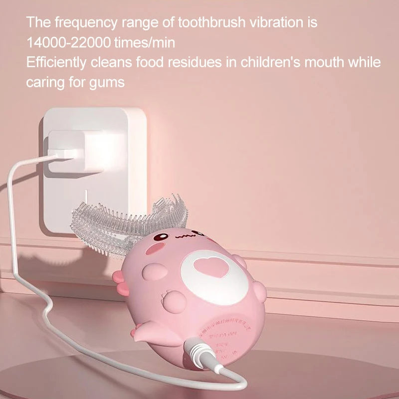 Kids' Rechargeable U-Shaped Toothbrush