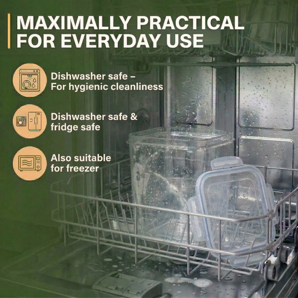 25-Piece Airtight Pantry Container Set