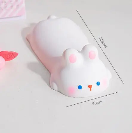 Animal-Shaped Desk Wrist Rest – Rabbit, Pig, Cat or Dog