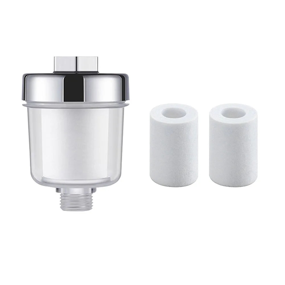Transparent Shower Water Filter & PP Cartridge Bundles
