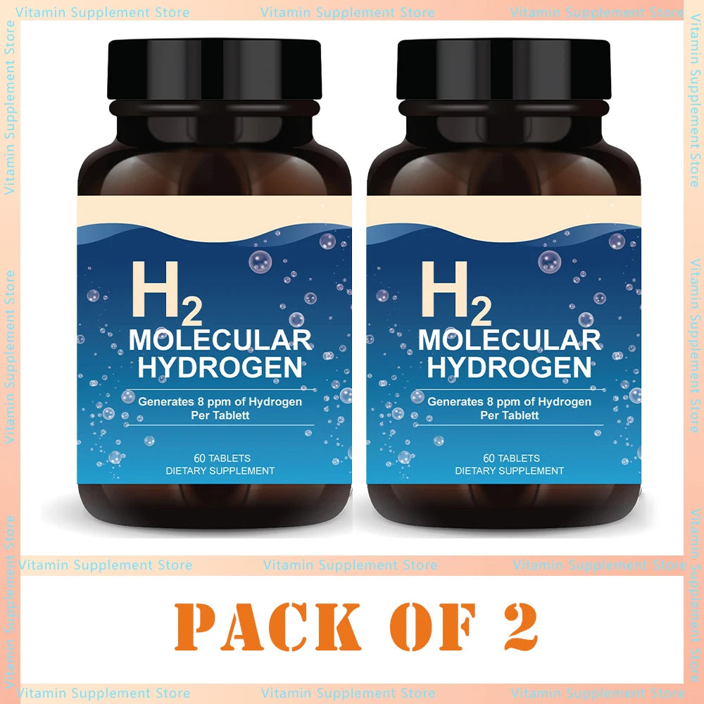 Molecular Hydrogen Water Tablets with Magnesium