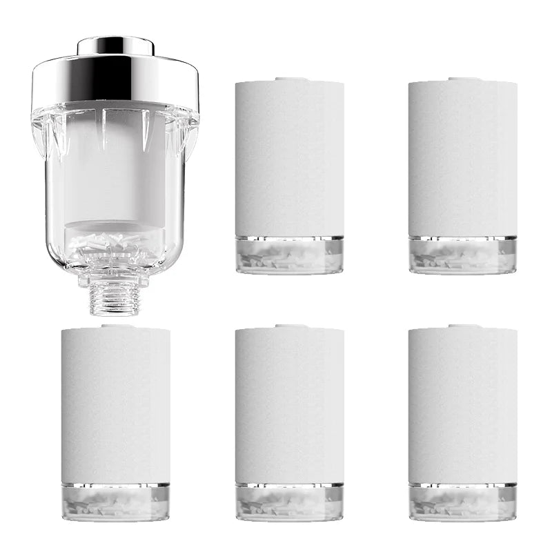 Inline Water Filter & PP Replacement Cartridge Bundles