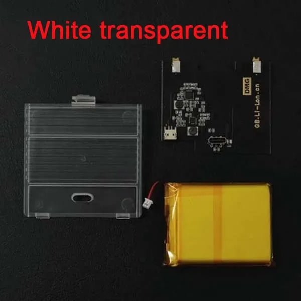 High Capacity 2300mAH Rechargeable Lithium Battery USB-C for Game boy Thick Machine for GB DMG Highligh