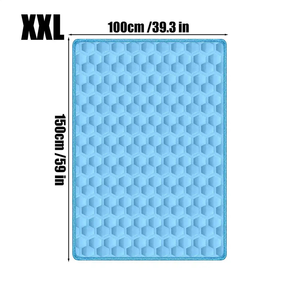Pet Cooling Mat Summer Dog Cold Bed Extra Large For Small Big Dogs Pet Accessories Cat Durable Blanket Sofa Cat Ice Pad Blanket