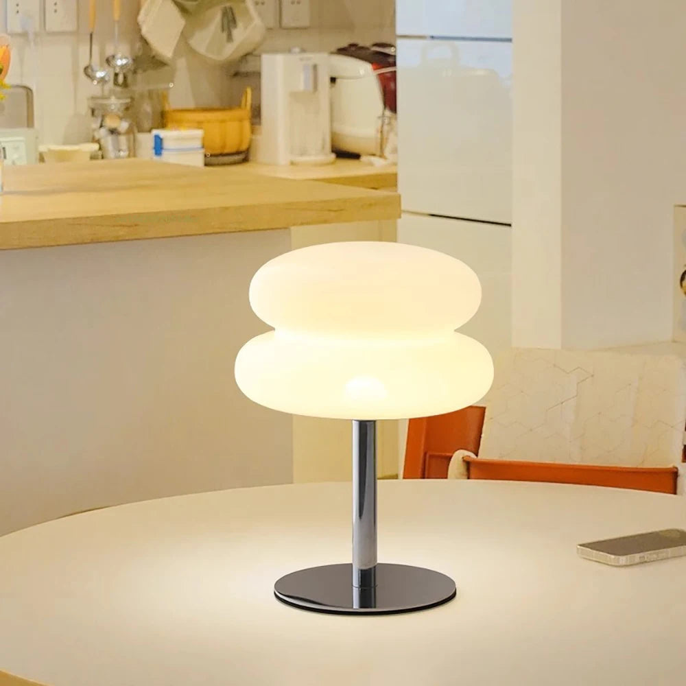 USB-Powered Mushroom LED Table Lamp with Dimming