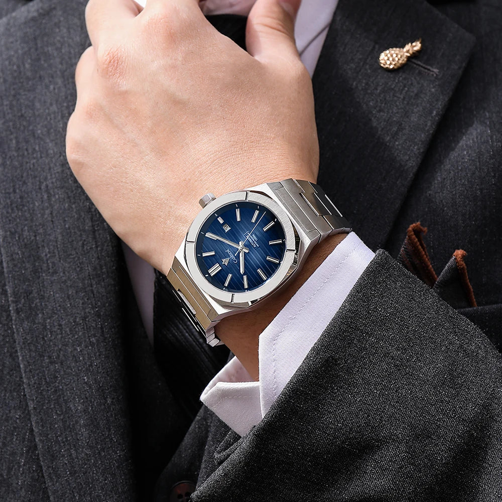 CADISEN C8200 Men’s Automatic Watch with Steel Bracelet