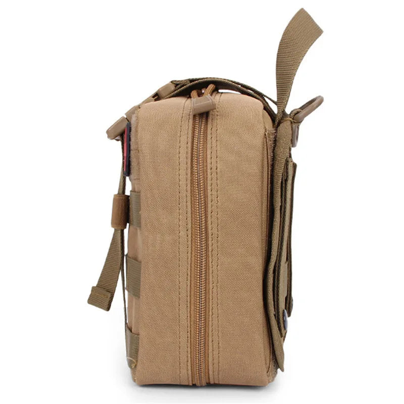 Tactical Molle First Aid Pouch – EDC Waist Pack for Hunting, Camping & Outdoor Use