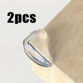 1-6pcs Transparent Table Corner Protector, Edge Sticker, Glass Corner Furniture, Silicone Corner Protector, Table Anti-Collision