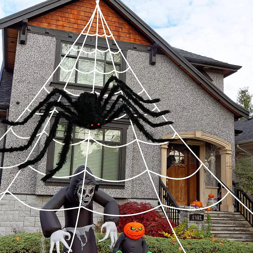 Halloween Spider & Web Decorations – Individual Options