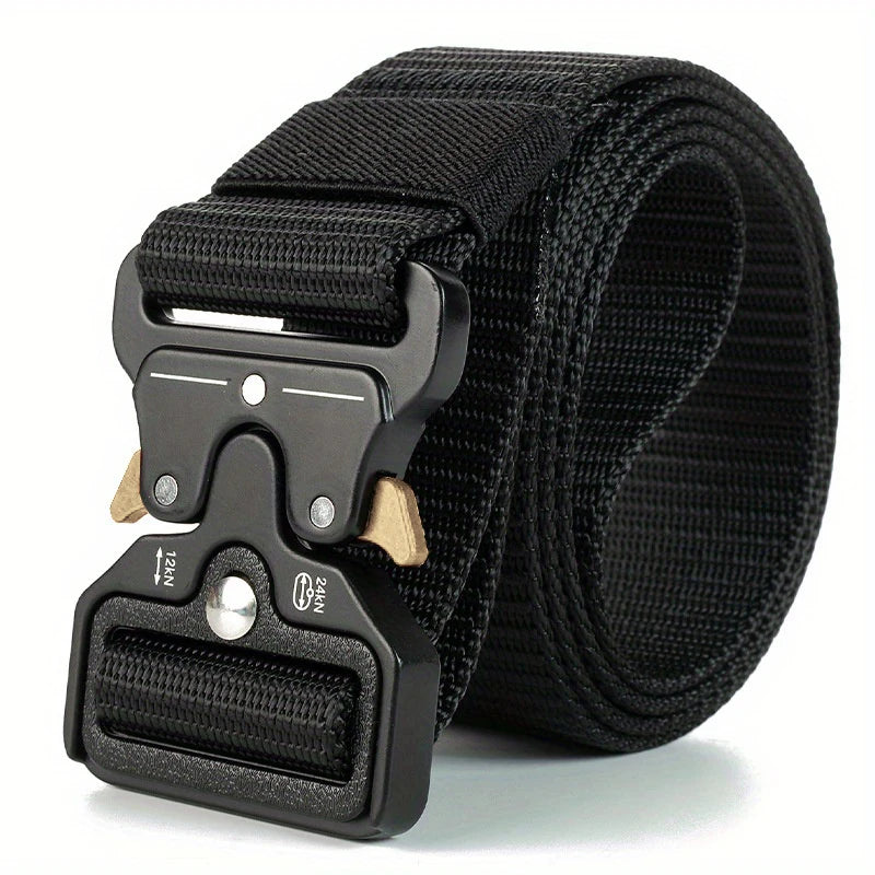 Unisex Tactical-Style Belt with Automatic Buckle