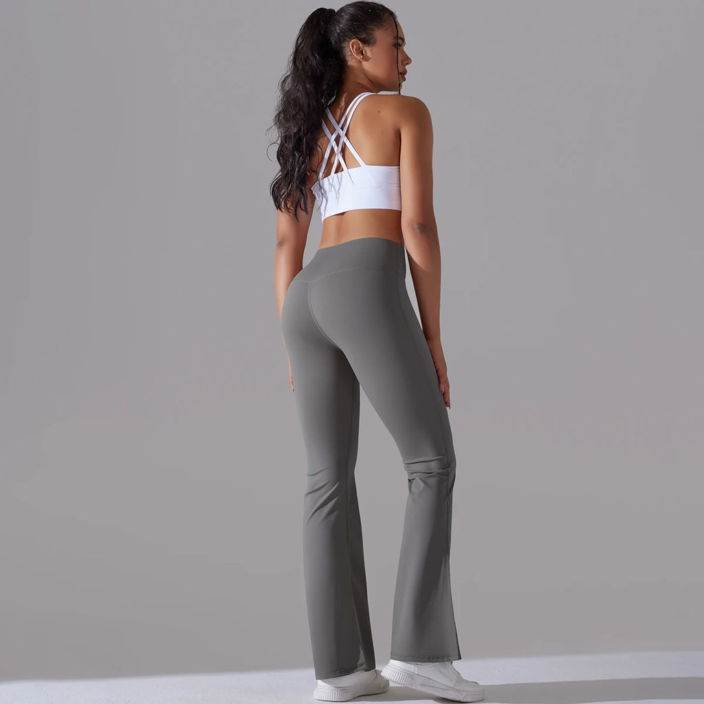 Women’s High-Waist Flared Leggings