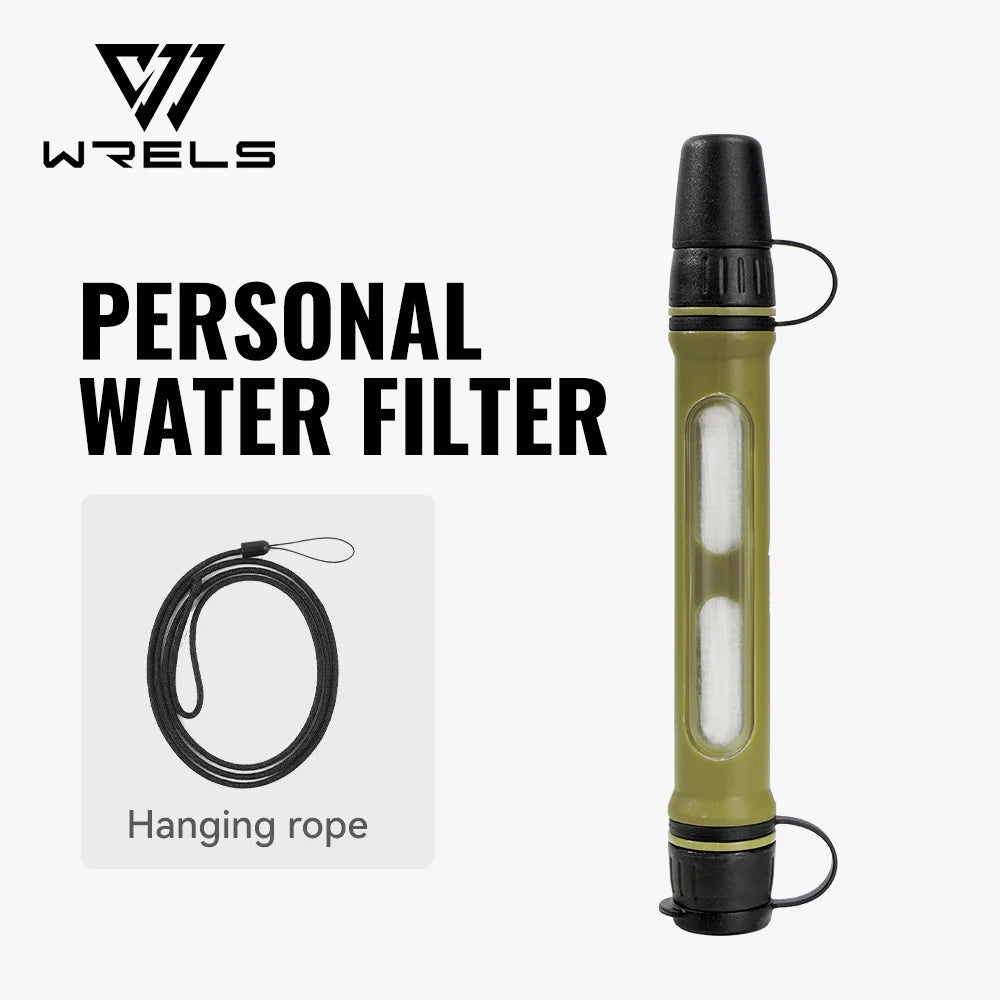 Portable Personal Water Filter Straw for Camping & Hiking