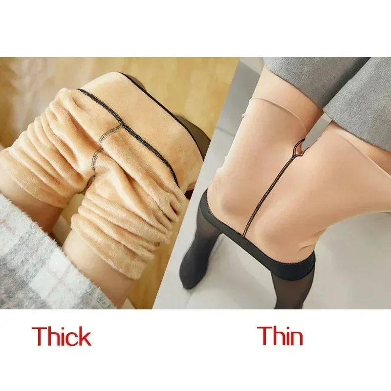 Women’s Winter Tights – Thin or Thick, Full-Foot or Half-Foot