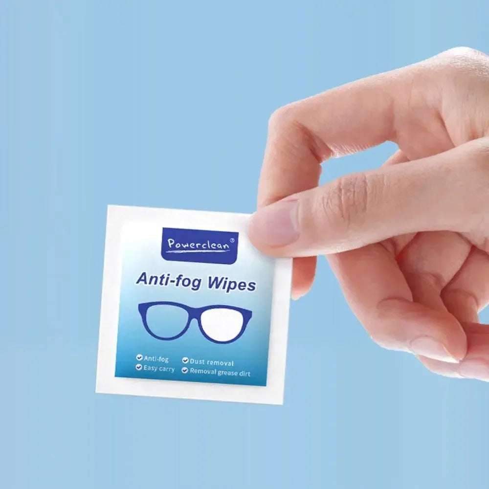 Viewring Disposable Lens Cleaning Wipes – Anti-Fog, Anti-Dust Microfiber Towelettes for Glasses, Sunglasses & Phone Screens | 10/30/50/100 Pack