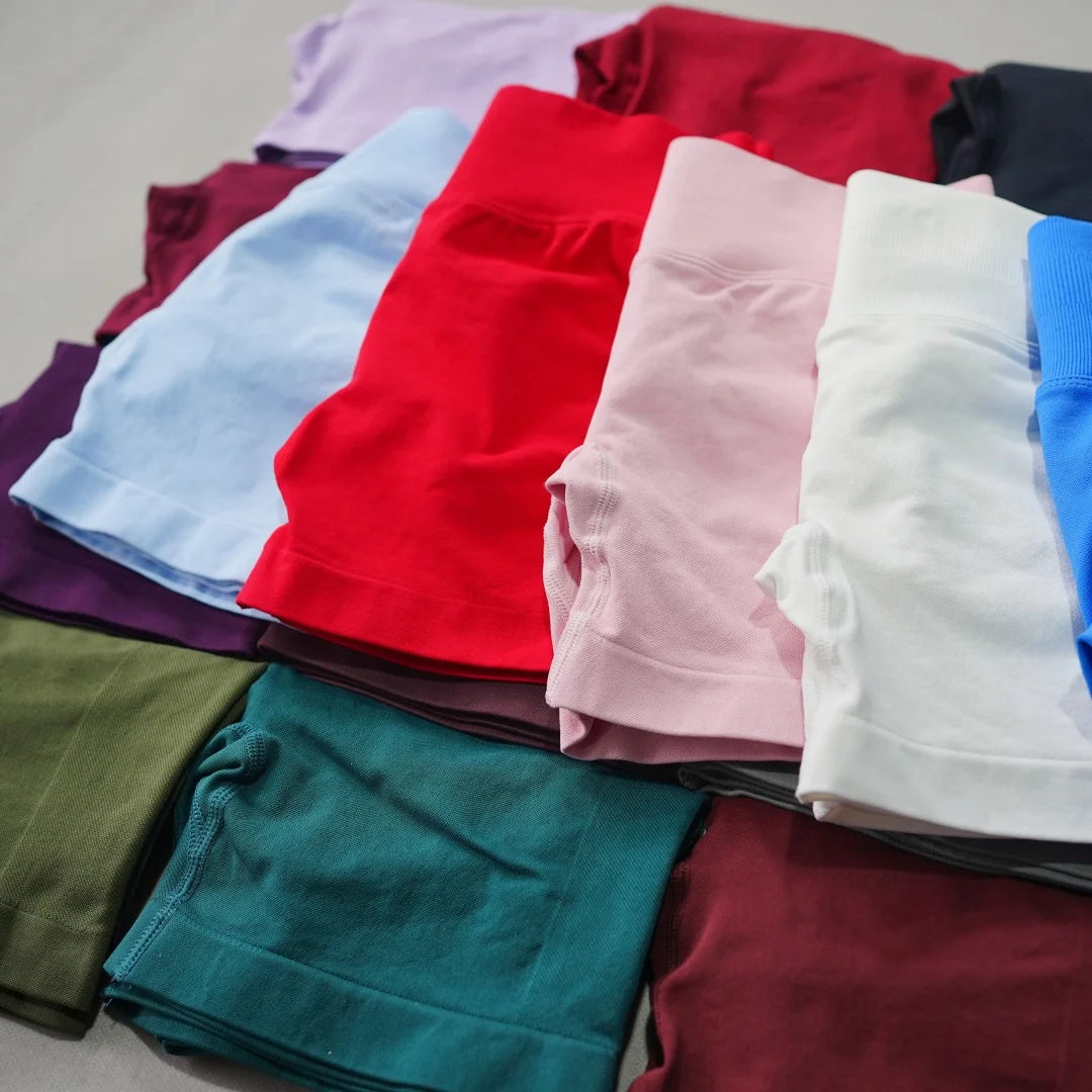 High-Waisted Yoga Shorts for Women – Slim Fit, Hip-Lifting Activewear