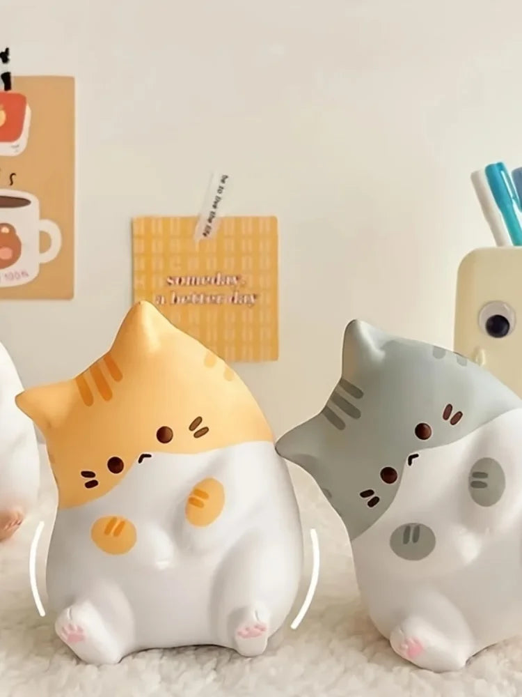 Cartoon Cat Squeeze Fidget Toy – 1 Piece