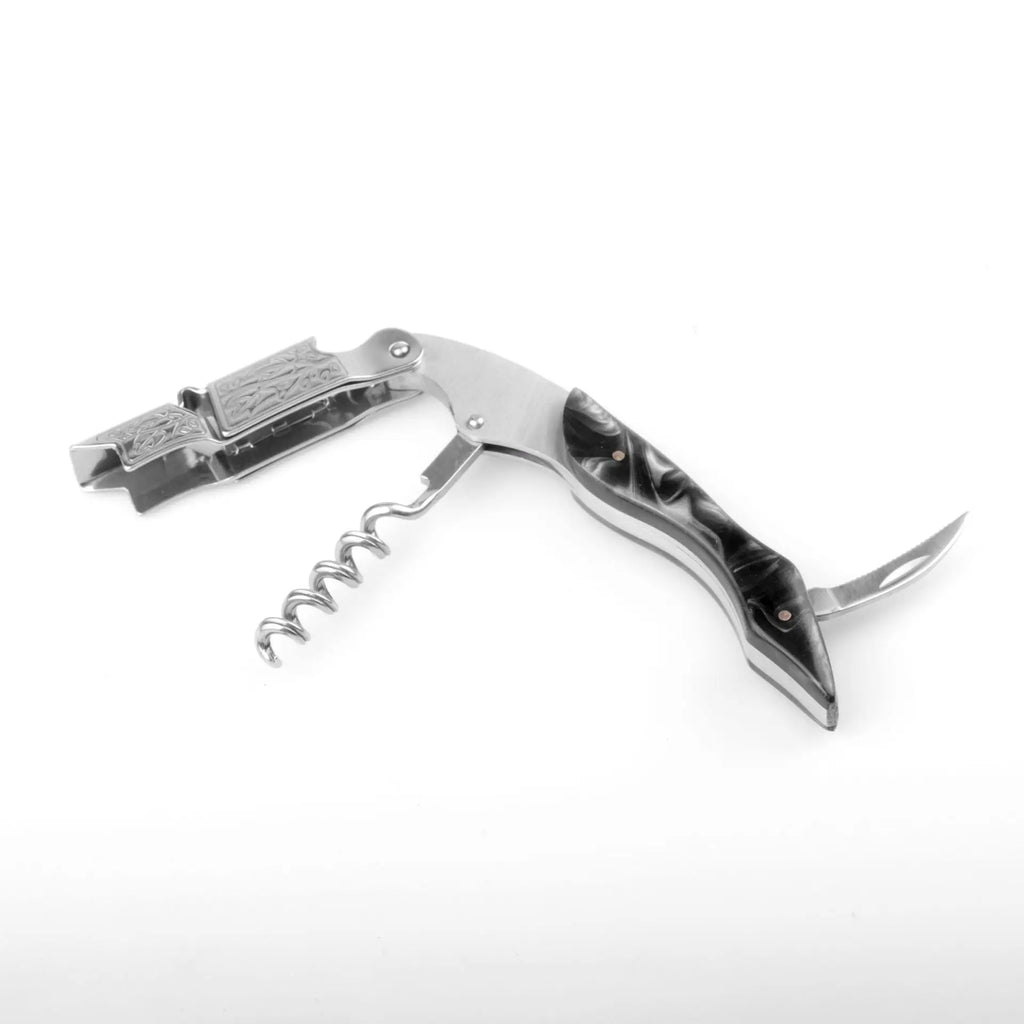 3-in-1 Waiter’s Corkscrew with Marbled Handle