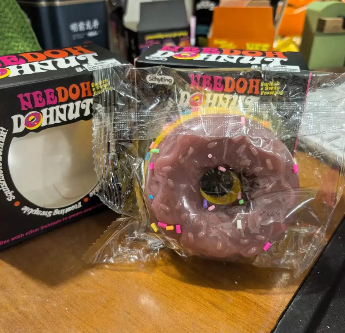 Sprinkle Donut Squeeze Fidget Toy