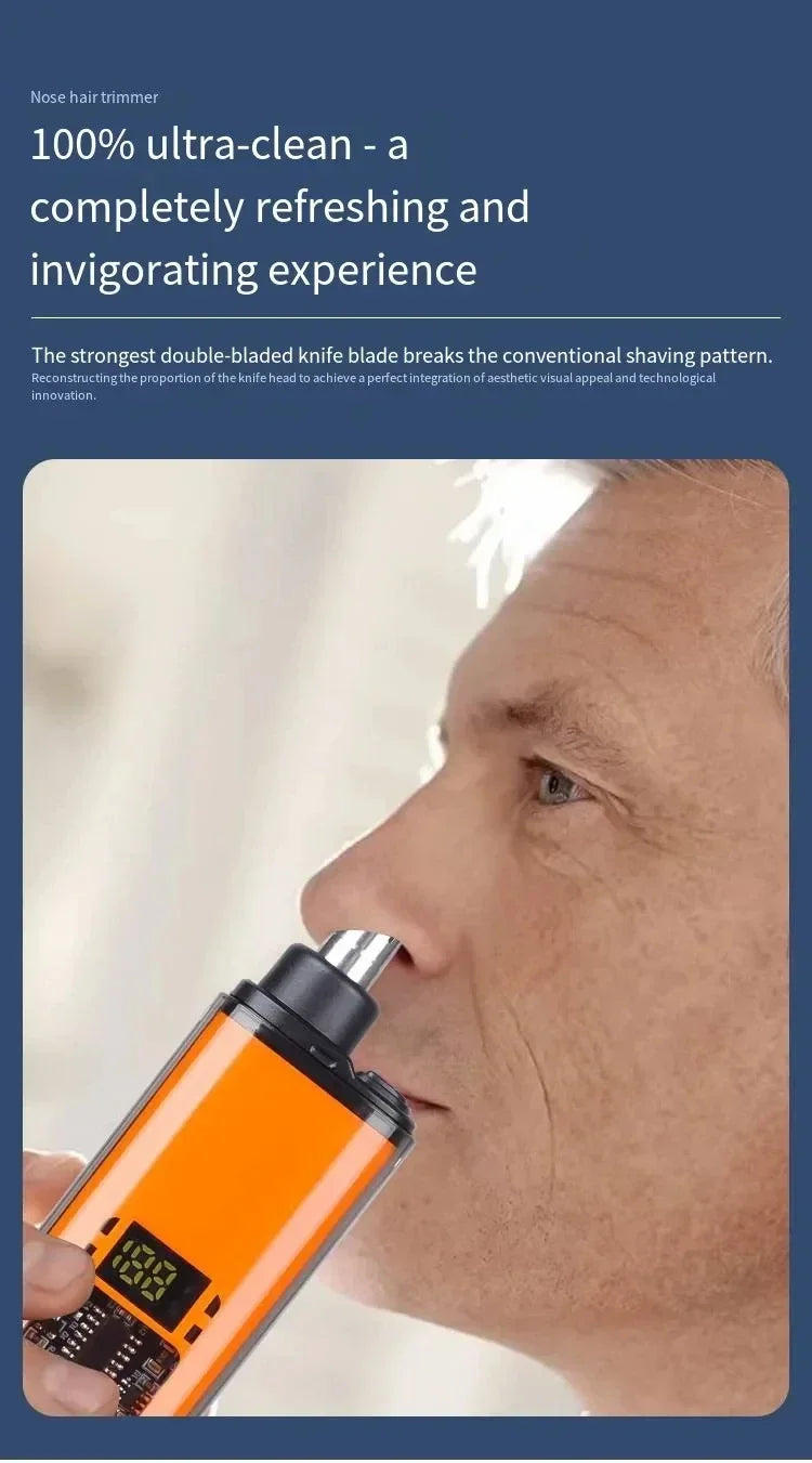 USB-C Rechargeable Nose & Ear Hair Trimmer
