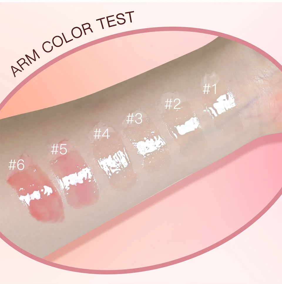 Lakerain Lip Plumper Gloss Oil Lip Long-Lasting Moisturizer Volume Boosting Lip Oil Volumizing & Hydrating Non-Dry Plumping