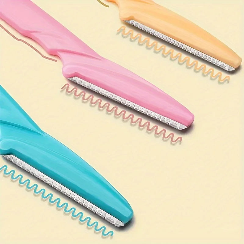 Manual Eyebrow Razor Kit – Black