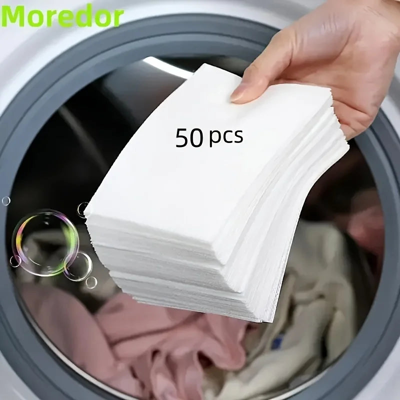 Liquid-Free Laundry Detergent – 50 Count