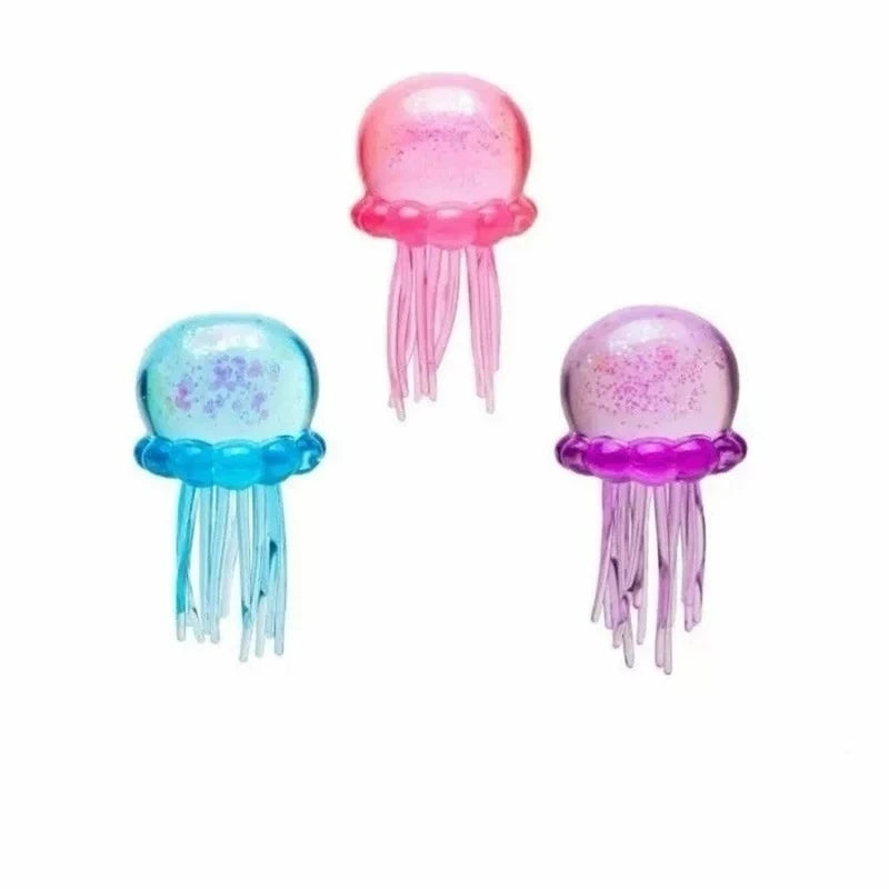 Jellyfish Squishy Squeeze Toy – Pink, Blue or Purple