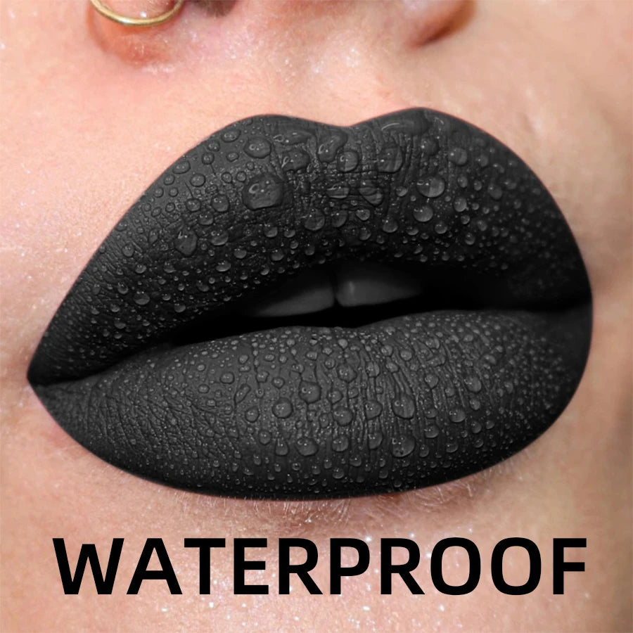 Matte Velvet Lip Gloss – Waterproof Long-Lasting Liquid Lipstick, 19 Shades, 2.7g