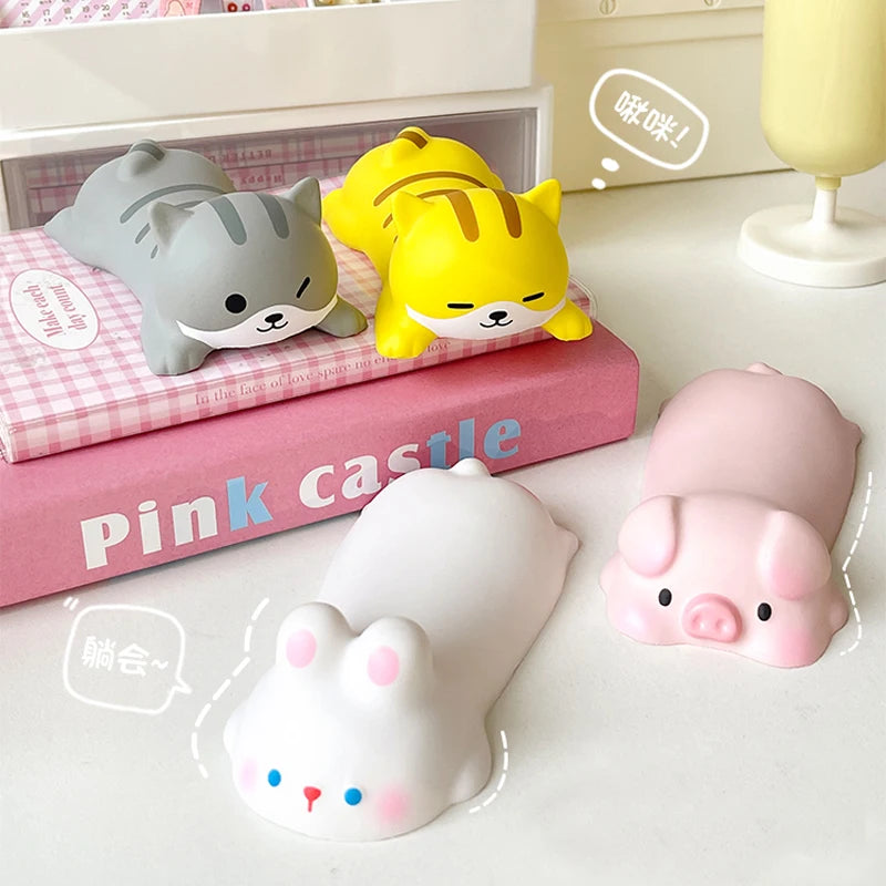 Animal-Shaped Desk Wrist Rest – Rabbit, Pig, Cat or Dog