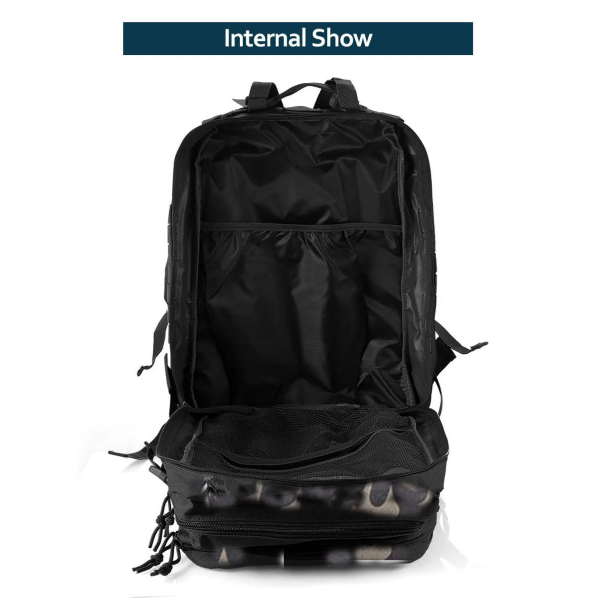 Tactical Backpack with MOLLE Webbing – 25L or 50L
