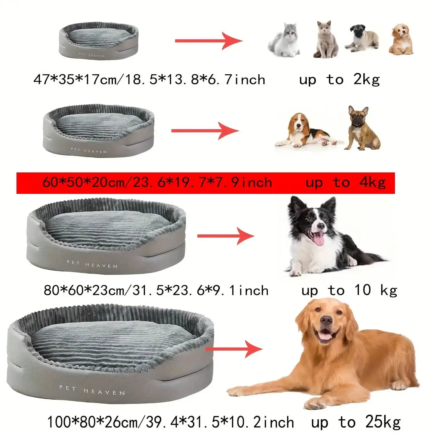 Machine-Washable Soft & Cozy Pet Bed – All-Season Dog & Cat House With Warm Mat | Plush Comfort, Winter Essential & Perfect Christmas Gift For Small/Medium/Large Pets, Indoor Outdoor Use