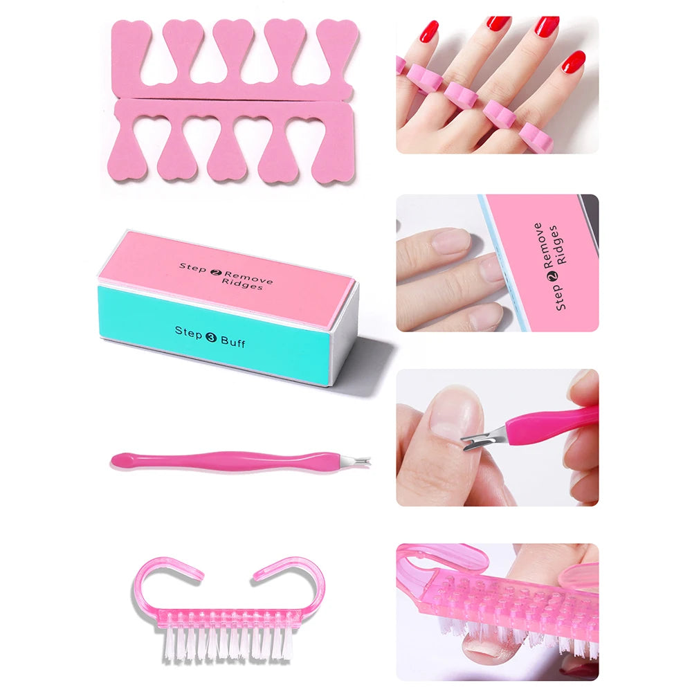 Manicure & Nail Art Tool Kits – 7 Set Options