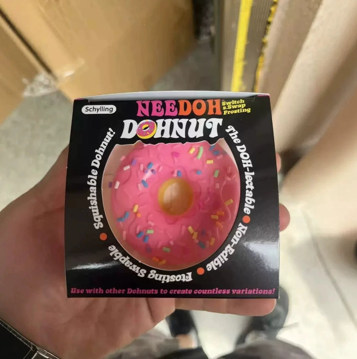 Sprinkle Donut Squeeze Fidget Toy