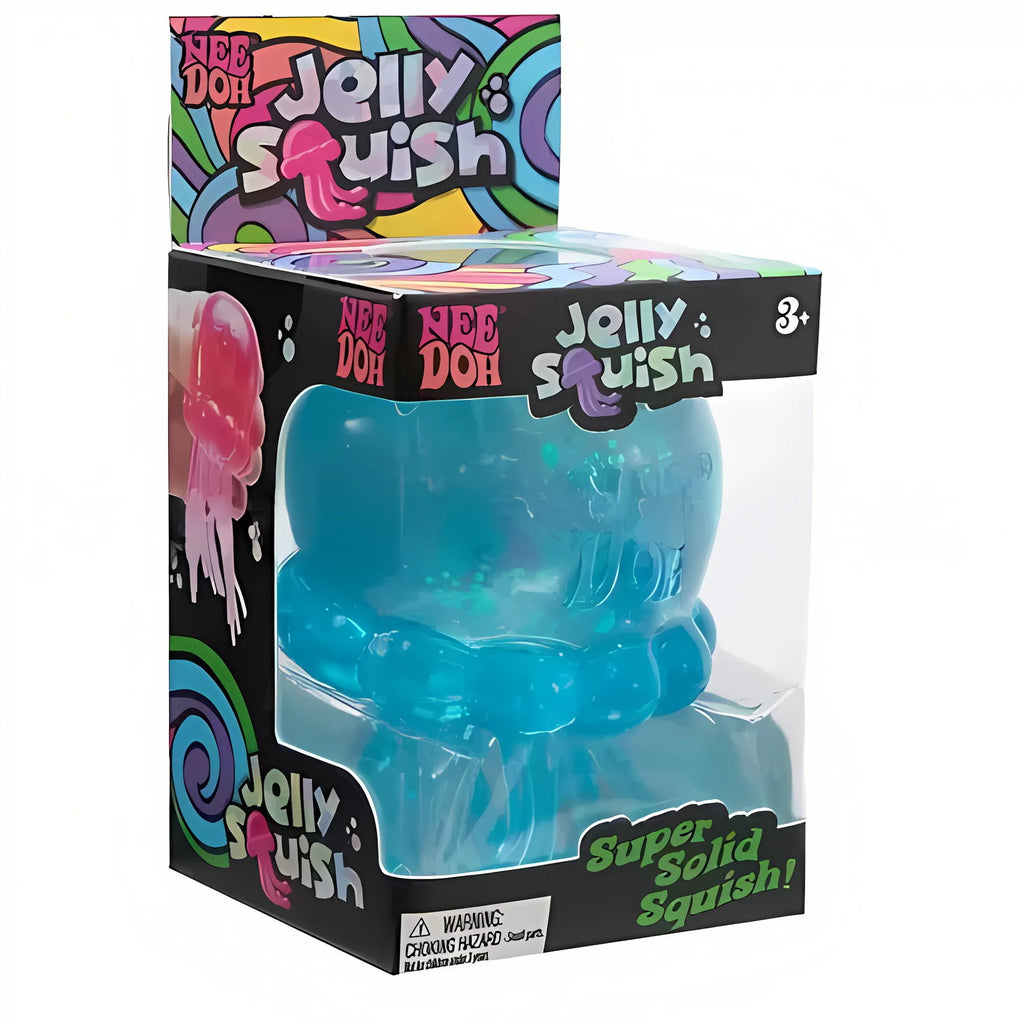 Nee Doh Pizza Sensory Fidget Cube, Stress Relief Squishy Squeeze Toy Anti-Anxiety Desk Toy & Ideal Holiday Gift for Kids  Adults
