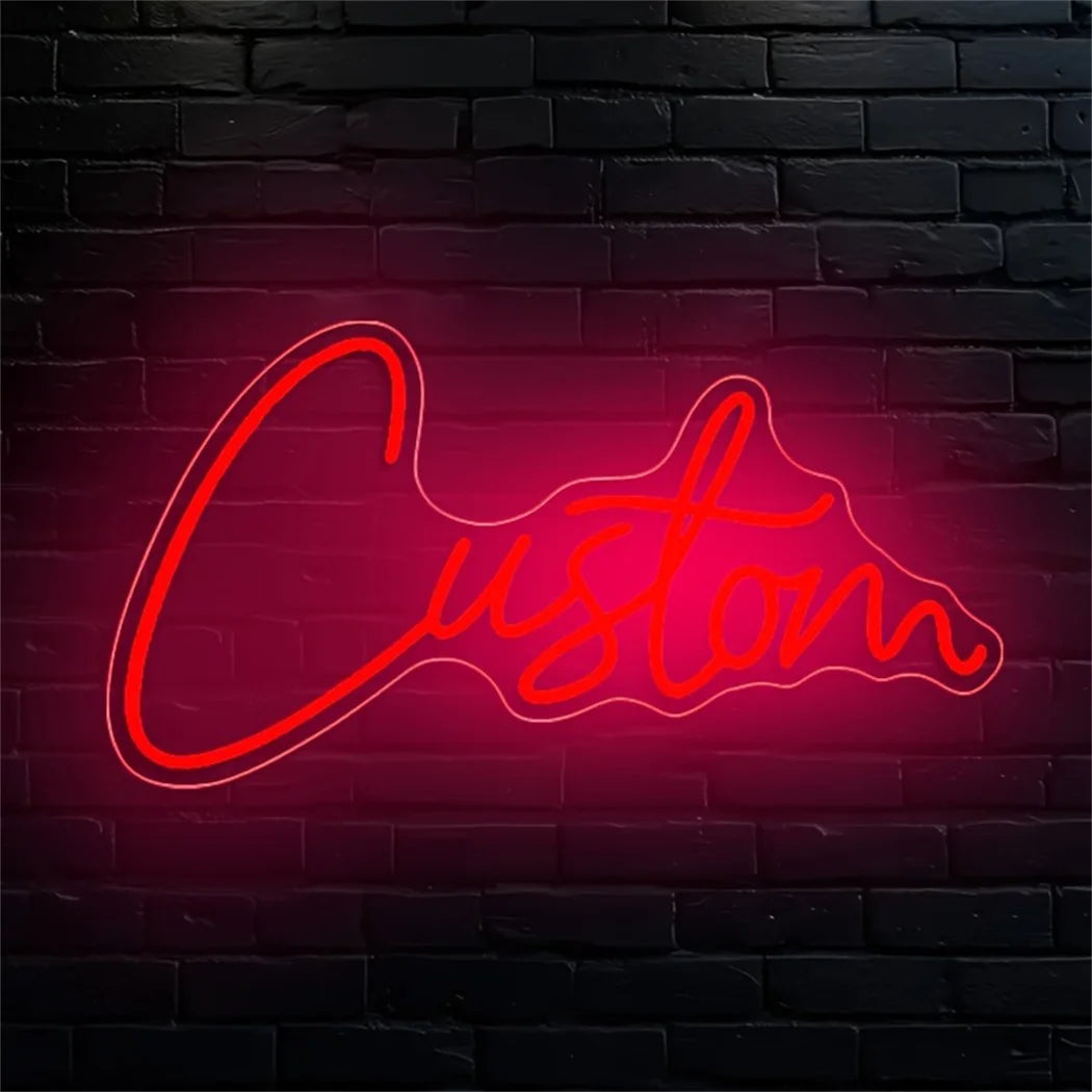 Personalized LED Neon-Style Name Sign – USB Powered