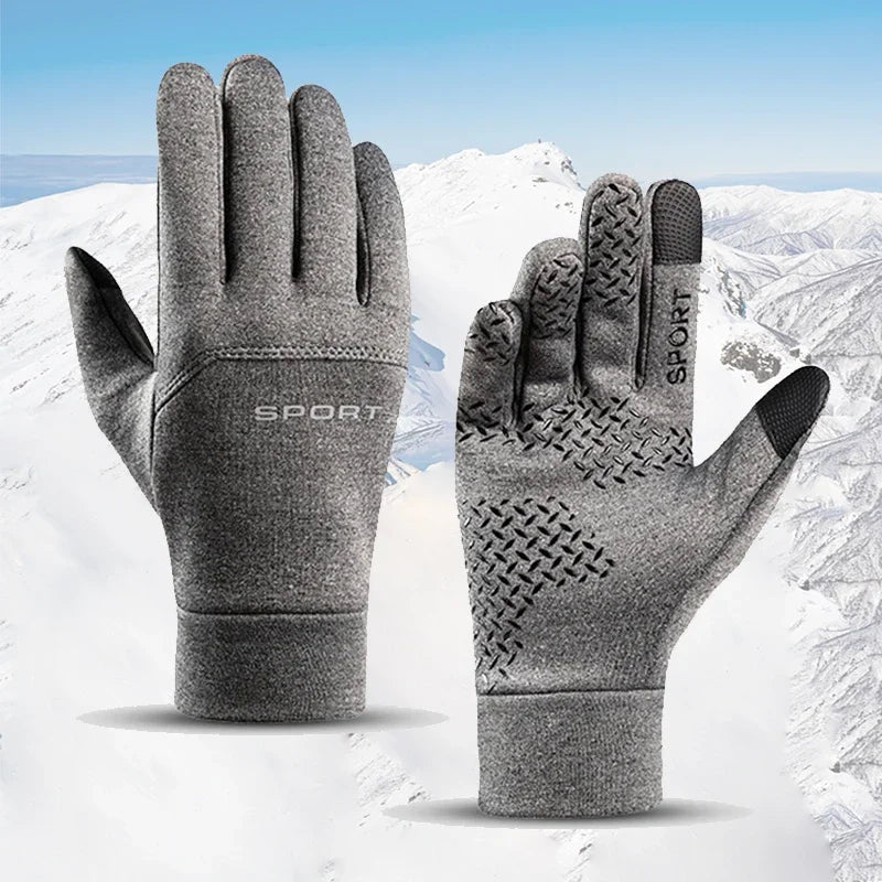 Unisex Winter Touchscreen Gloves – Black or Gray