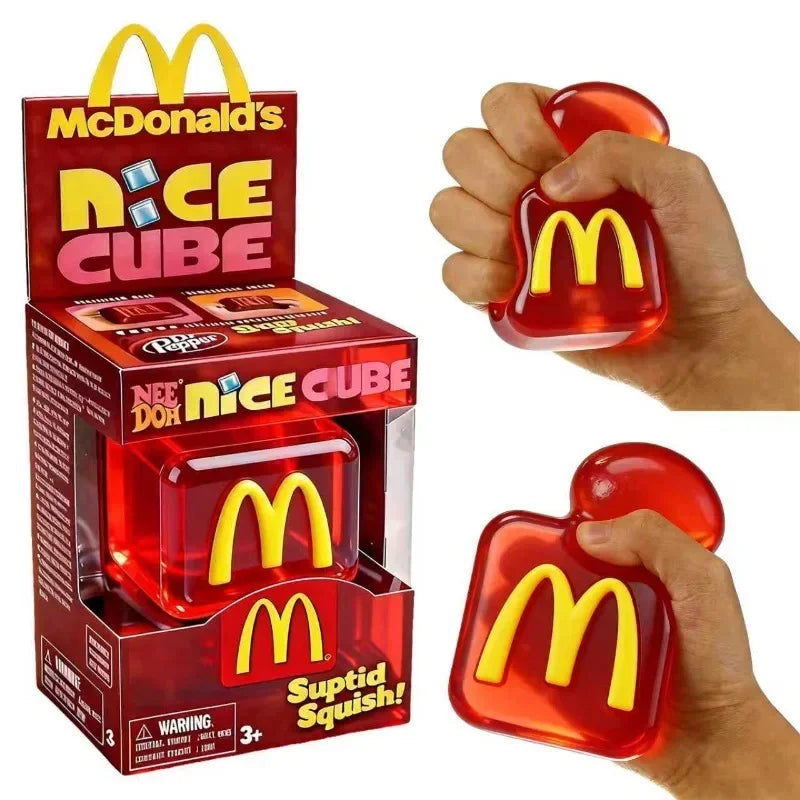 Schylling Needoh Sensory Cube Stress Relief Cube Anxiety Relief SensoryToolFocus ADHDAid Office Stress Relief Fidget Toy Squishy