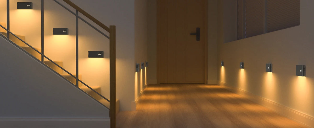 WILLED Rechargeable Motion Sensor Stair Lights