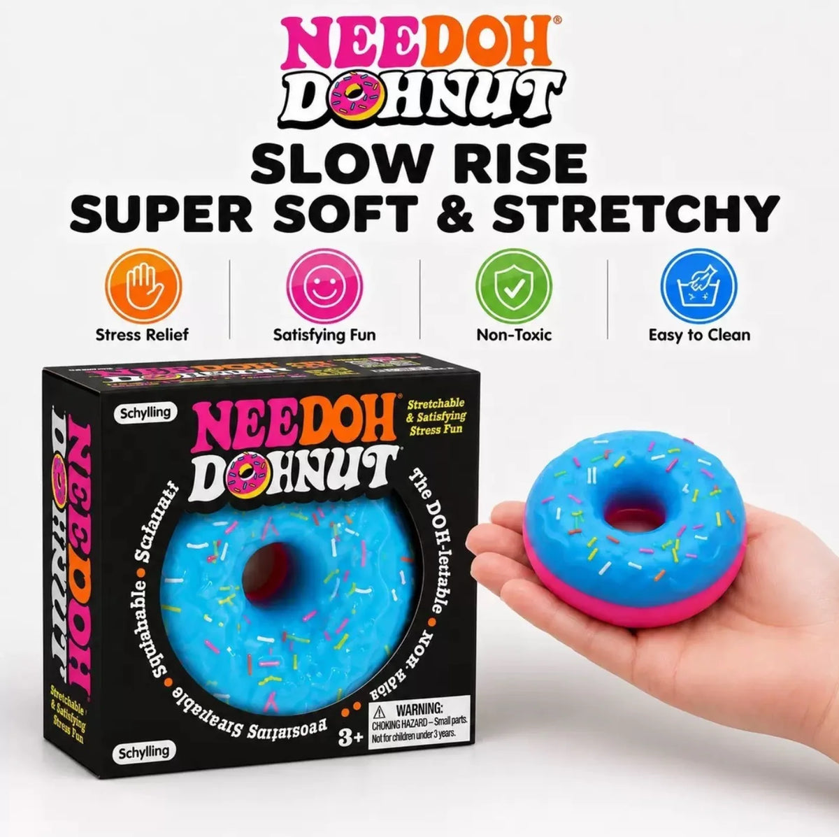 Sprinkle Donut Squeeze Fidget Toy