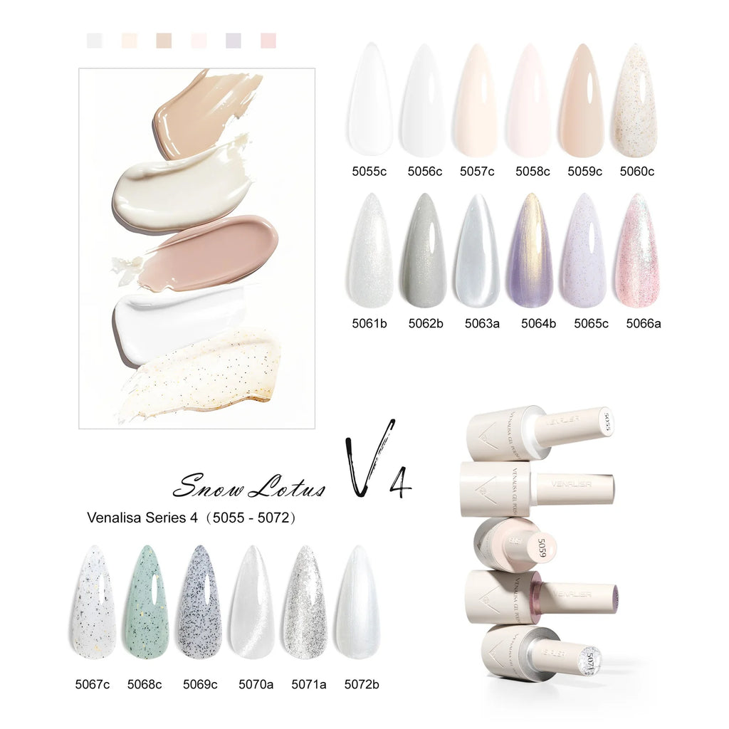10ml VENALISA Nail Gel Polish HEMA TPO Free  Vegan Soak Off UV LED Gel Varnish Glossy Long Wear Diamond Top Semi Permanent Gel