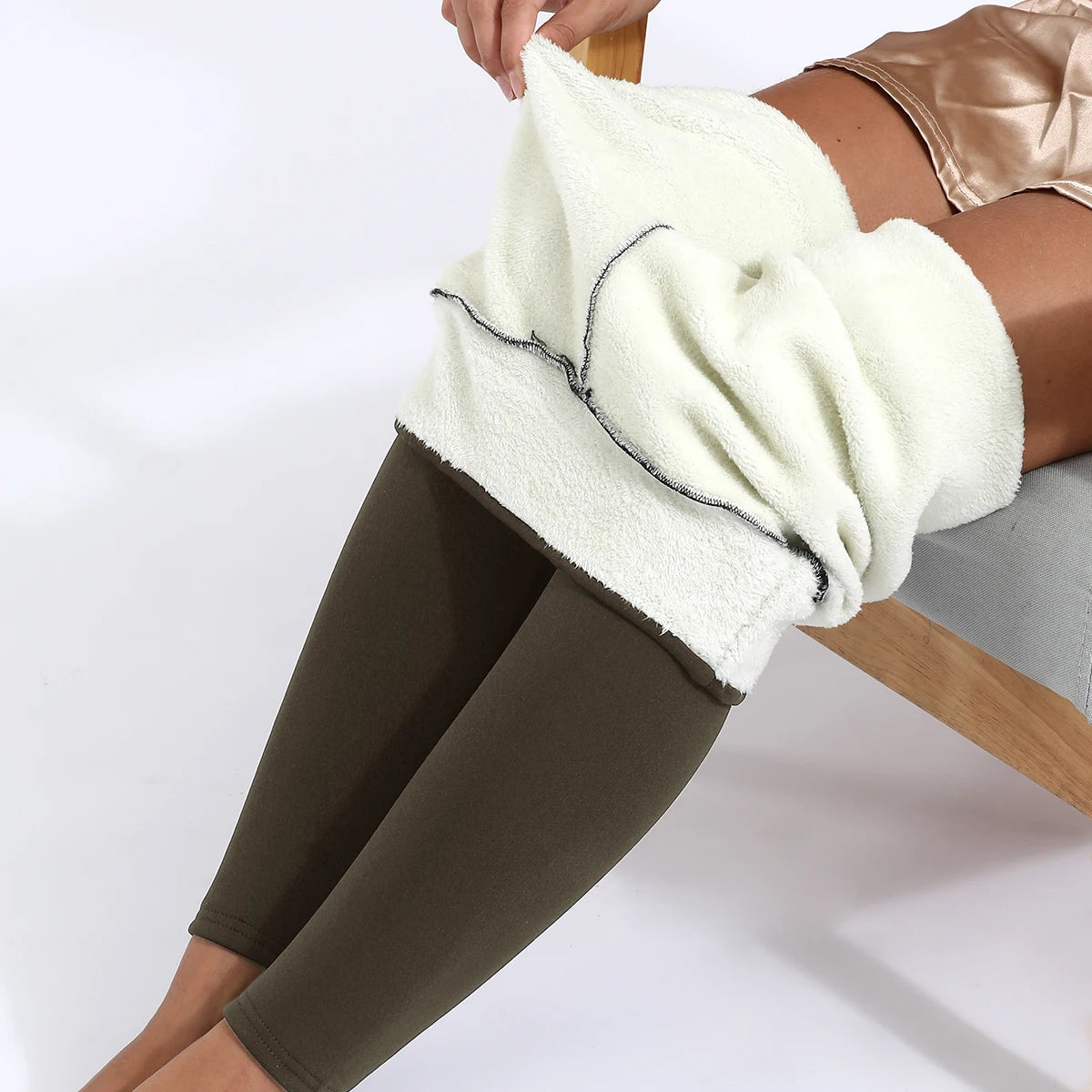 Women's High-Waisted Winter Leggings