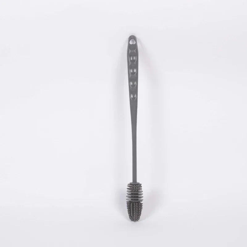 Long-Handle Silicone Bottle & Cup Cleaning Brush